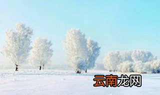 冬天的四字词语有哪些 冬天的四字词语精选
