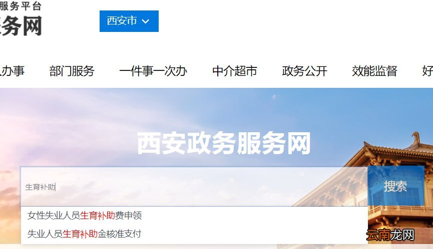 西安生育补助费可以在网上申请吗