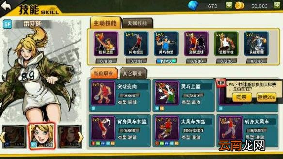 街头篮球手游SF怎么玩 小前锋技能选择推荐