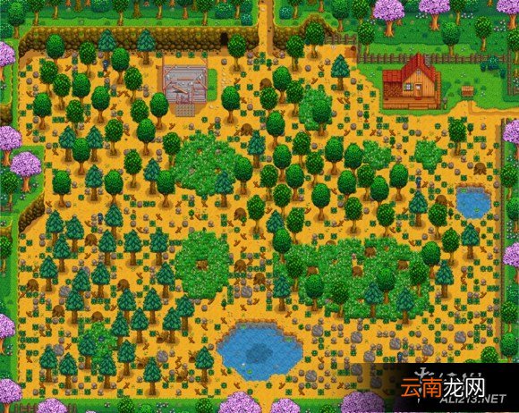 《星露谷物语 / 像素谷》农场布置图方案推荐