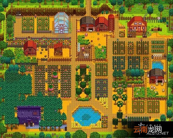 《星露谷物语 / 像素谷》农场布置图方案推荐