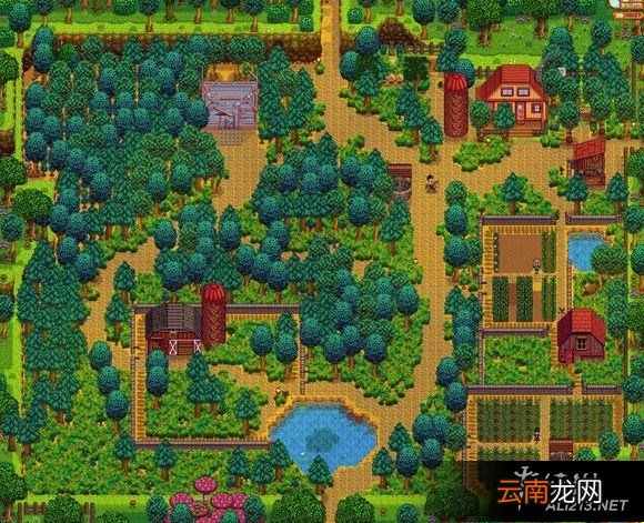 《星露谷物语 / 像素谷》农场布置图方案推荐