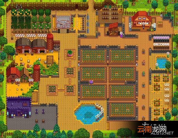 《星露谷物语 / 像素谷》农场布置图方案推荐