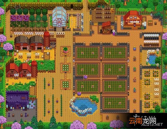 《星露谷物语 / 像素谷》农场布置图方案推荐