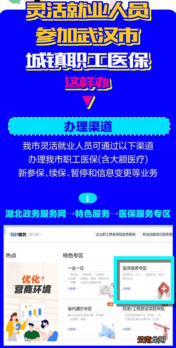 政策+渠道 武汉灵活就业人员医保参保缴费指南