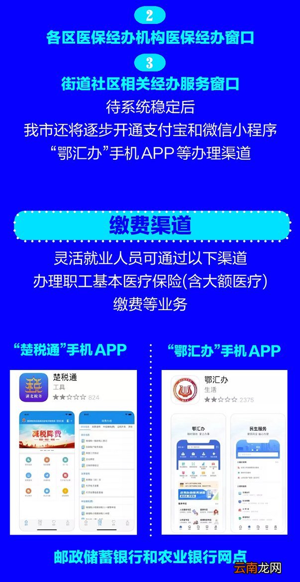 政策+渠道 武汉灵活就业人员医保参保缴费指南