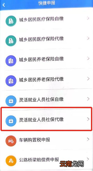 楚税通怎么代缴灵活就业人员社保？