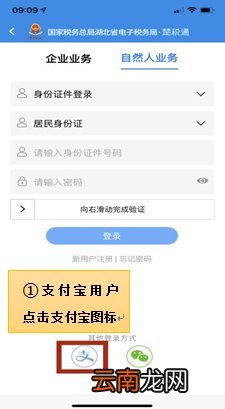 附图解 楚税通城乡居民医疗保险缴费操作指引