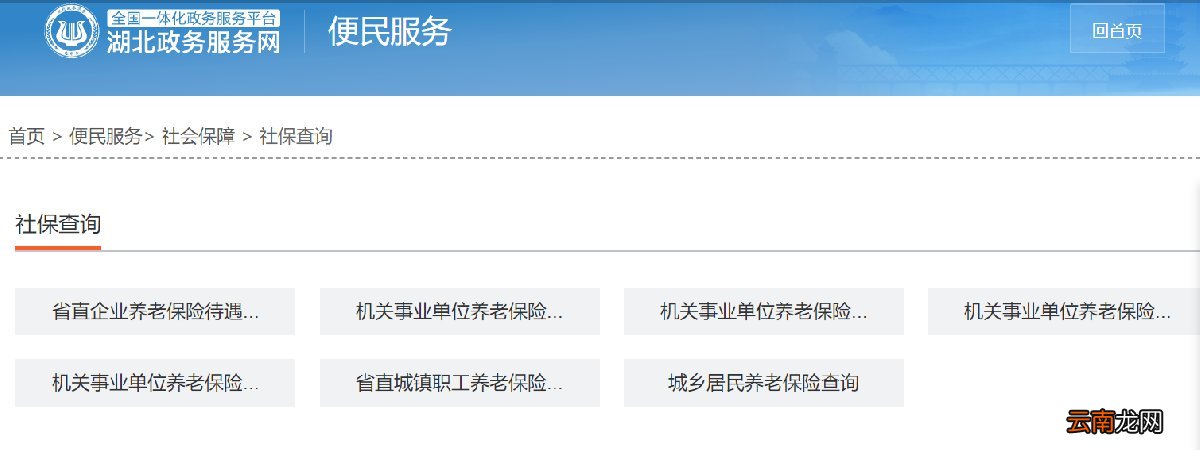 武汉社保官网查询登录入口