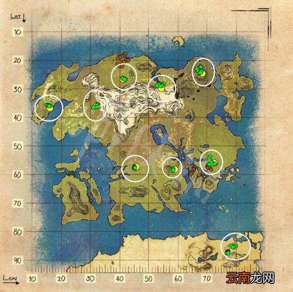 方舟生存进化迷失岛神器在哪 方舟迷失岛神器位置坐标一览