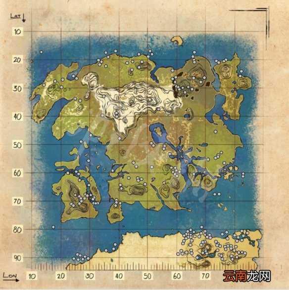 方舟生存进化迷失岛铁矿在哪 方舟迷失岛铁矿位置一览