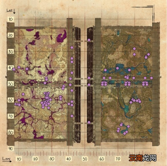 方舟生存进化创世纪2地图探索点在哪 方舟地图探索点一览