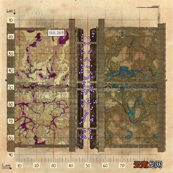方舟生存进化创世纪2资源在哪 方舟生存进化资源分布图一览