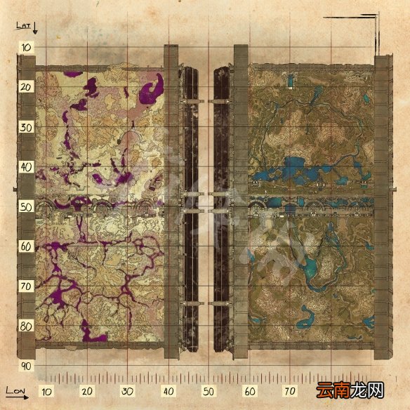 方舟生存进化创世纪2地图是什么 方舟创世纪2完整高清地图