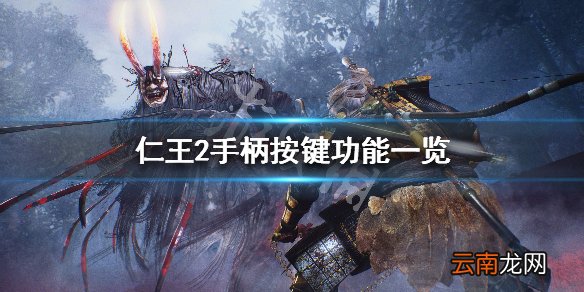 仁王2手柄按键功能一览 仁王2手柄怎么操作