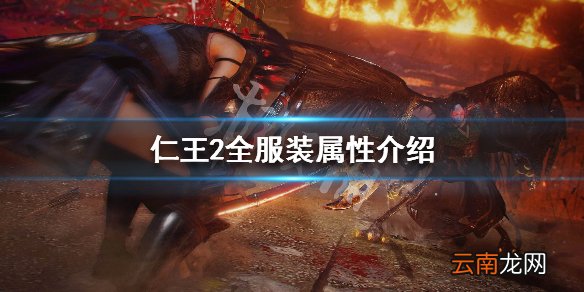 仁王2全服装属性介绍 仁王2服装有哪些_网