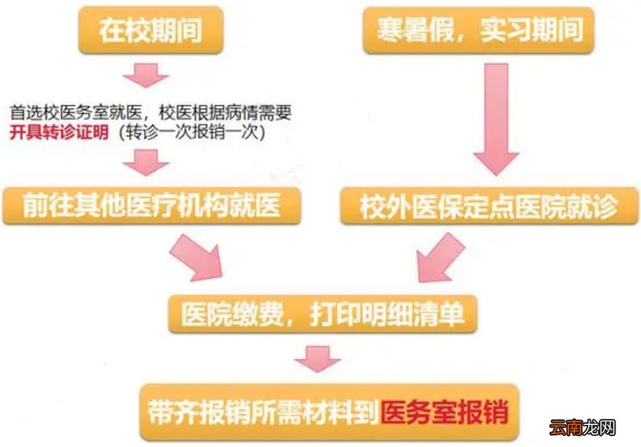 武汉大学生医保报销流程和方式