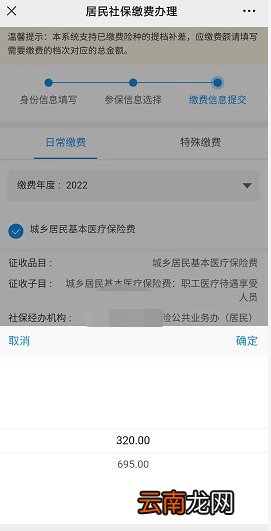 重庆居民医保重庆税务公众号缴费流程