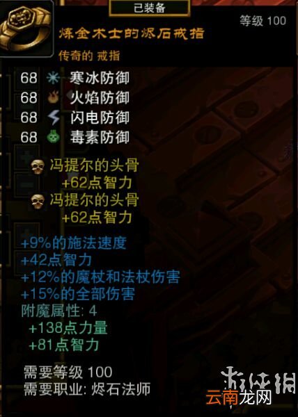 火炬之光2全实用稀有物品图文介绍 固定属性类物品