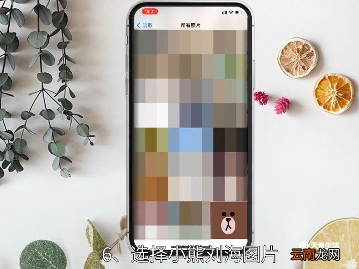 iphone怎么设置小熊刘海，苹果怎么设置小熊刘海