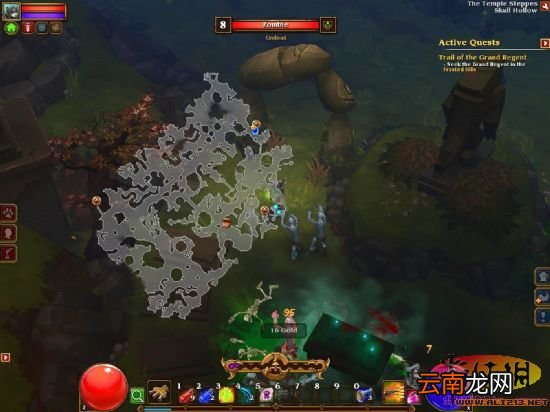 《火炬之光2》黄金骷髅宝石集合