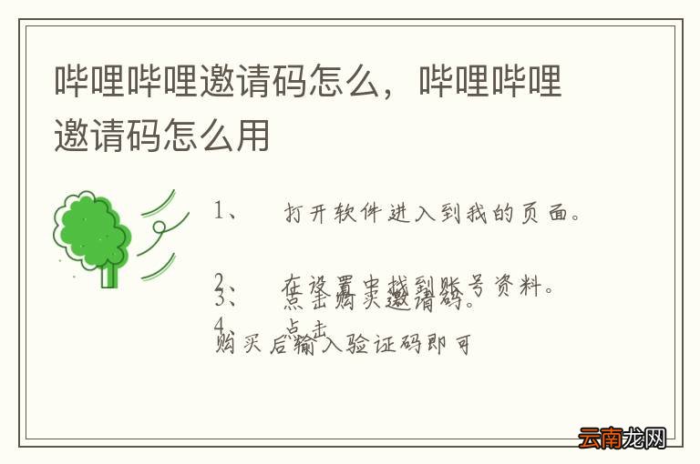哔哩哔哩邀请码怎么，哔哩哔哩邀请码怎么用