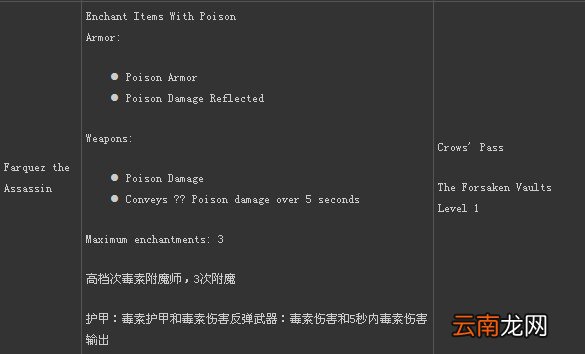 《火炬之光2》附魔师全资料 包含附魔师名字 所能附的魔以及出现地点