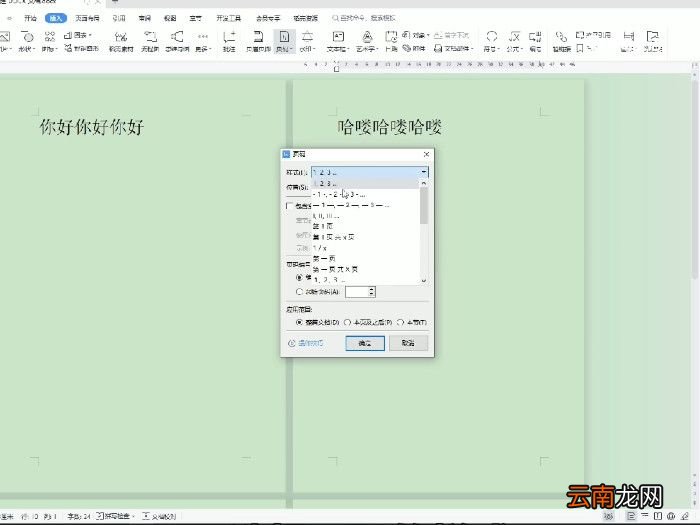 word中如何设置页码从当前页开始 word中如何设置页码