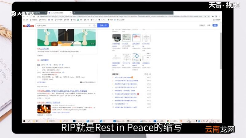 rip什么意思，rip什么意思网络用语