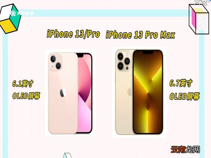 13 13pro 13promax区别 13 13pro 13promax有什么不一样