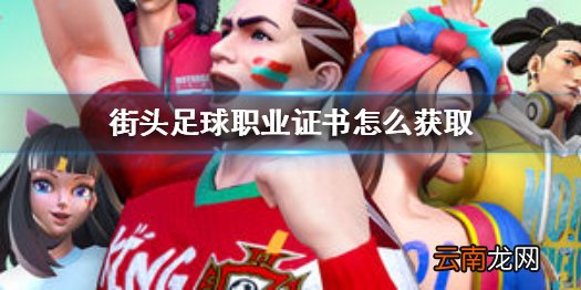 街头足球职业证书怎么获取 街头足球职业证书获取方法