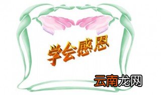 简洁的感恩节句子 学会感恩