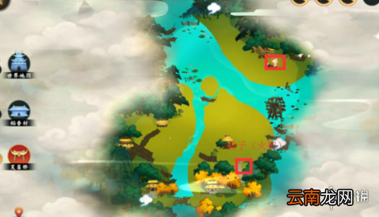 剑网3指尖江湖全地图宝箱位置分布图 所有宝箱获取攻略_稻香村