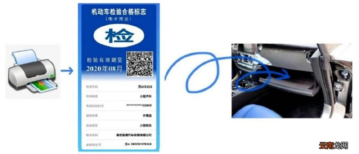 天津机动车检验标志电子凭证如何出示使用？