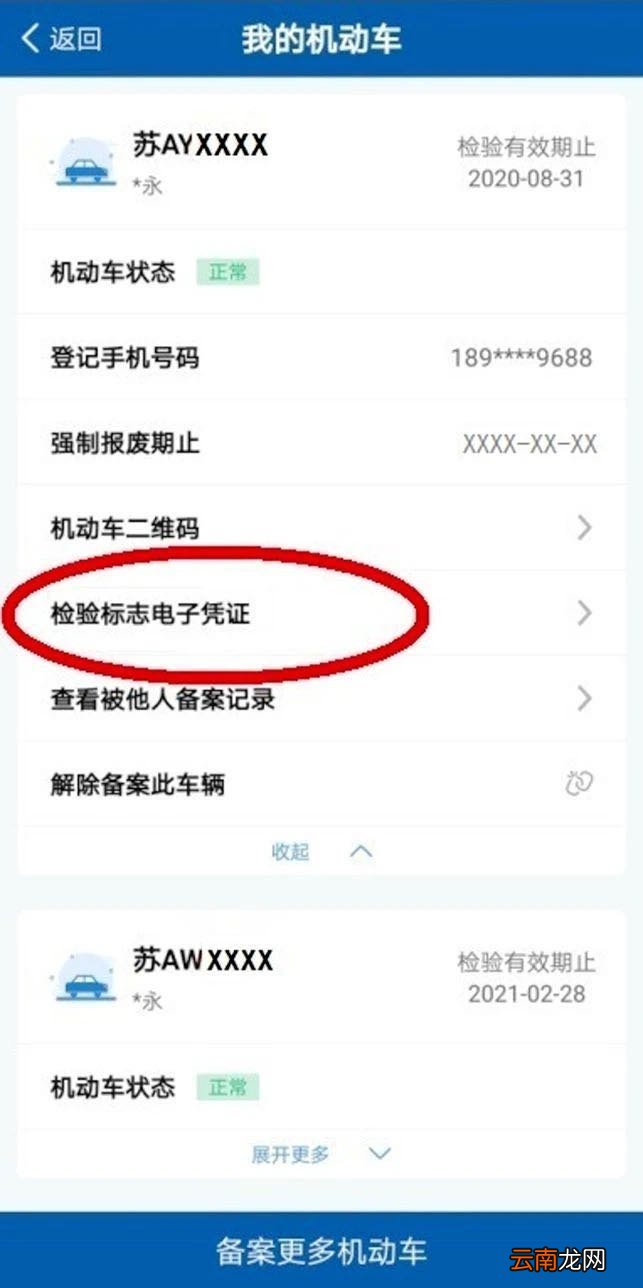 天津机动车检验标志电子凭证如何出示使用？