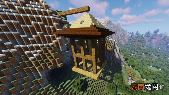我的世界手游悬空屋建筑图文攻略 我的世界手游悬空屋怎么建