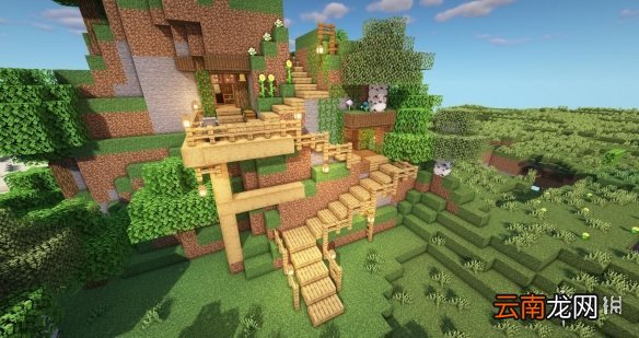 我的世界手游山洞小屋建造图文攻略 我的世界手游山洞小屋怎么建