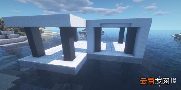 我的世界手游水上现代建筑建造攻略 我的世界水上现代建筑怎么建