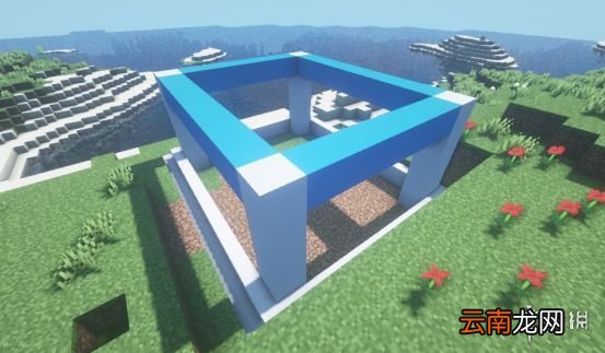 我的世界手游度假海景房建造图文攻略 我的世界度假海景房怎么建