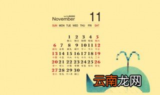 11月有什么重要日子 11月份有什么节日和重要的日子