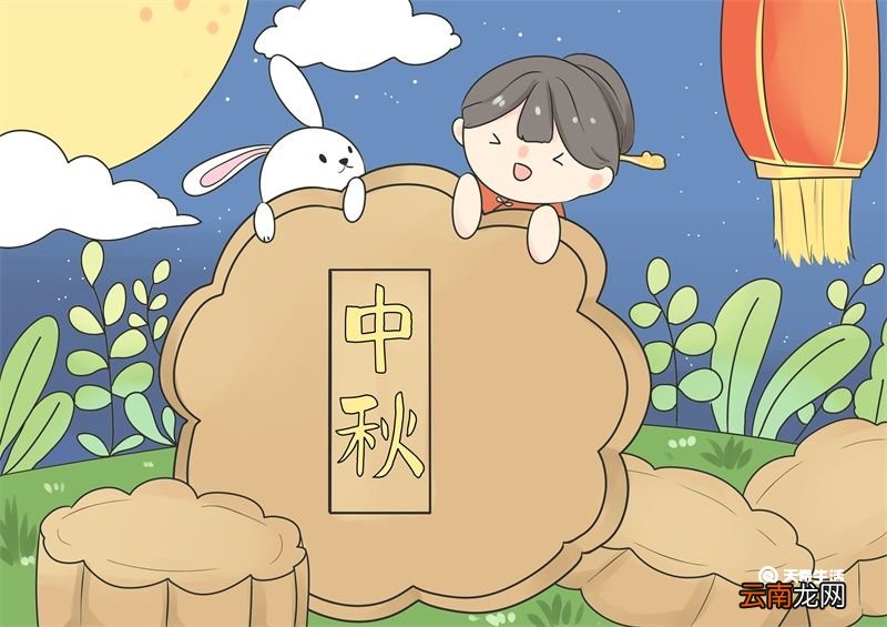 中秋节儿童简笔画 中秋节儿童简笔画简洁