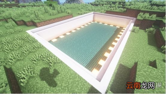 我的世界手游泳池建造图文攻略 我的世界手游泳池怎么建