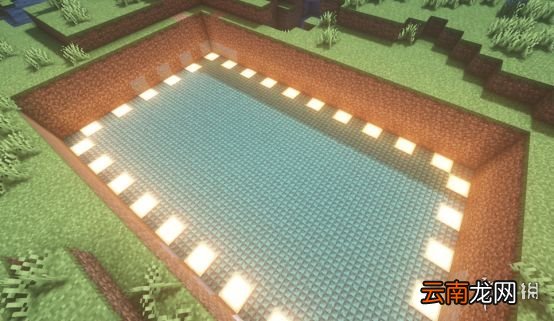 我的世界手游泳池建造图文攻略 我的世界手游泳池怎么建