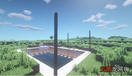 我的世界手游泳池建造图文攻略 我的世界手游泳池怎么建