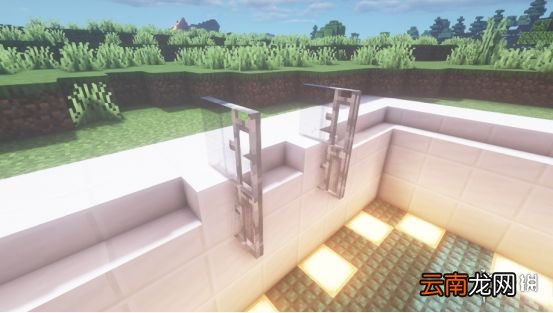 我的世界手游泳池建造图文攻略 我的世界手游泳池怎么建