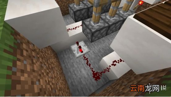 我的世界手游活塞门制作图文攻略 我的世界手游活塞门怎么建