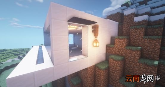 我的世界手游峭壁别墅建造图文攻略 我的世界手游峭壁别墅怎么建