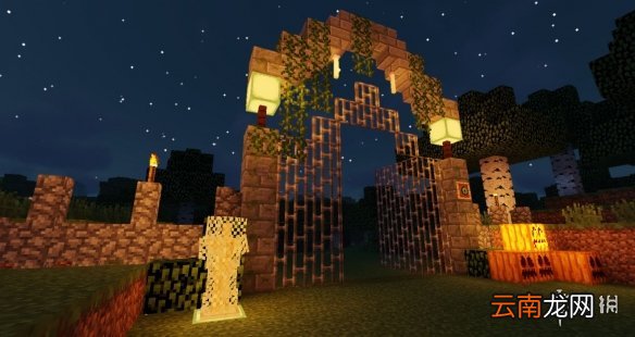 我的世界手游古代大门怎么建 我的世界手游古代大门建造图文攻略