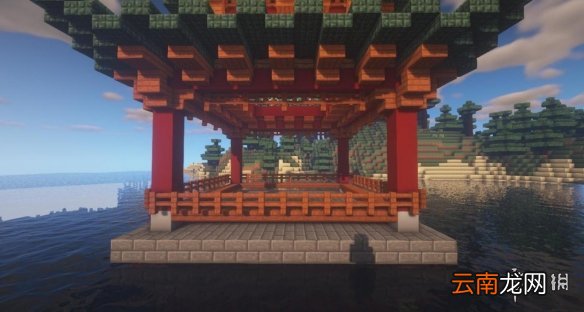 我的世界手游中式凉亭怎么建 我的世界手游中式凉亭建造图文攻略