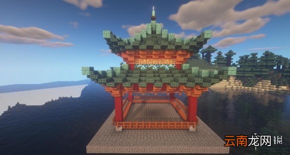 我的世界手游中式凉亭怎么建 我的世界手游中式凉亭建造图文攻略